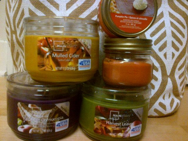 Completely hyped on fall candles, per usual. 