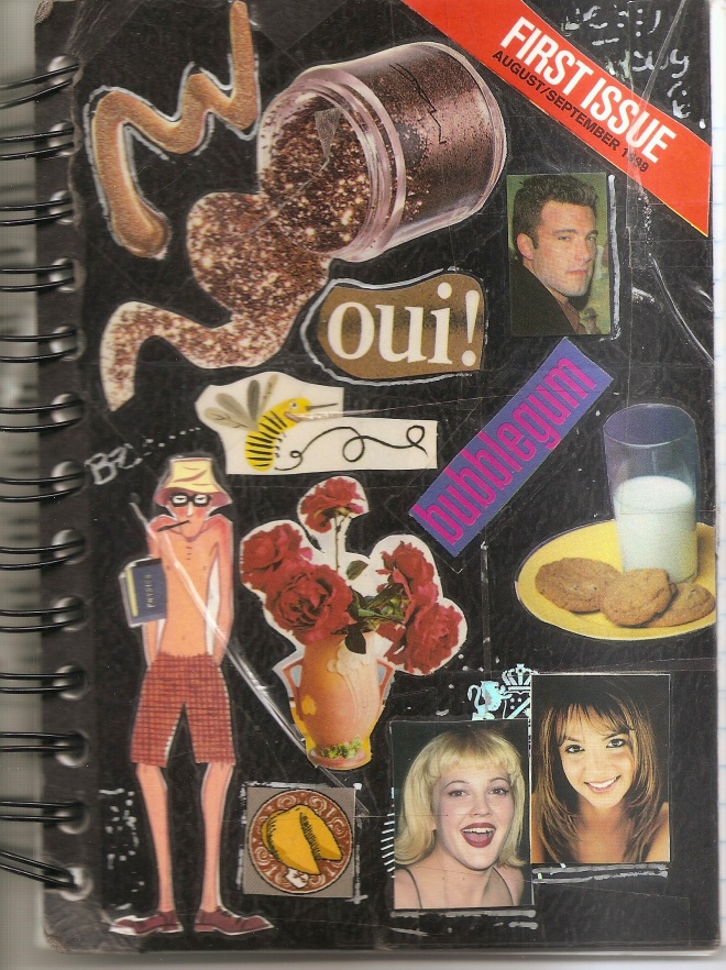 Notebook cover.