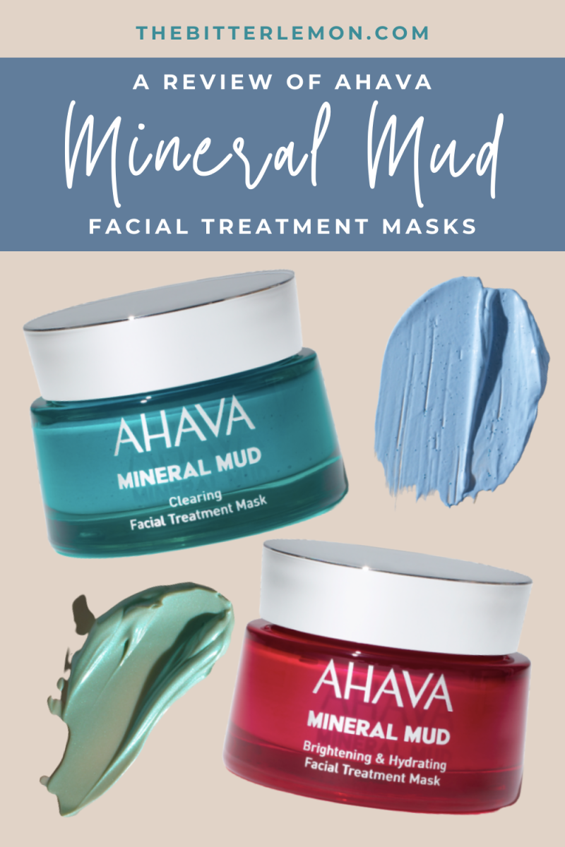 Bitter Mud Mineral Masks. Review: Treatment The Facial Lemon – Ahava A